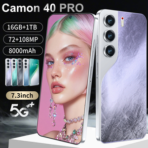 Hot-Bán C40 Pro Gốc 16GB + 1Tb <span class=keywords><strong>Android</strong></span> 14 Lớn HD Kép Decacore Chơi Game Tùy Chỉnh Toàn Cầu 5G Điện Thoại thông minh - Product Image 2