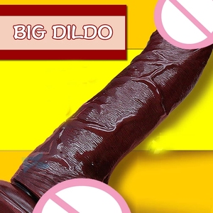 11,41 Zoll realistische Dildo weiche Silikon riesigen <span class=keywords><strong>Penis</strong></span> mit Saugnapf Sexspielzeug für Frau Anal Masturbation Vibrator - Product Image 6