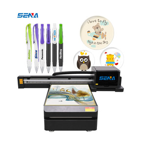 Nhỏ 60*90cm in ấn Kích thước UV phun phẳng máy in máy Cmyk + W in ấn phonecase gỗ Bút Túi cup kim loại PVC Glass ID thẻ - Product Image 3