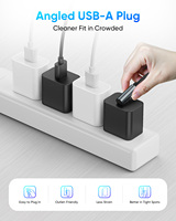 Cable de Carga Rápida SUNGUY de 18W, Cable de Transferencia de Datos USB A a USB B de Alta Velocidad y Durabilidad para Teléfono, Laptop, Auto y Banco de Energía