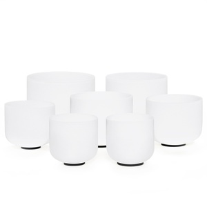 ขันคริสตัลควอตซ์คุณภาพสูงสำหรับการบำบัดด้วยเสียงดนตรี ขายส่ง เหมาะสำหรับการทำสมาธิและโยคะ - Product Image 5