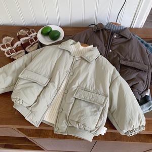 <span class=keywords><strong>Chaqueta</strong></span> acolchada de algodón y poliéster para niños a la moda de <span class=keywords><strong>invierno</strong></span> 2025 al por mayor - Product Image 3