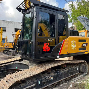 Meilleur prix pour une excavatrice d'occasion Sany SY215C Pro, modèle 2021, godet de 1,1 m, poids opérationnel de 21 tonnes, moteur, boîte de vitesses, bon état - Product Image 3