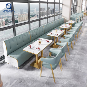 Base de Mesa Cuadrada de Acero Inoxidable Dorado de Lujo para Bistro, Muebles para Cafetería, Restaurante de Comida Rápida McDonald's, Mesa y Silla para Cafetería al Aire Libre - Product Image 3