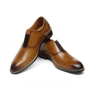 Chaussures montantes décontractées pour hommes en cuir véritable de vachette, style vintage rétro, imperméables et respirantes, vente en gros - Product Image 2