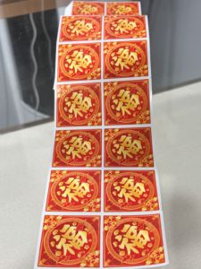 Custom Sticker Printing Services: White Vinyl PVC Kiss-Cut <b>Label</b> Paper, Cartoon-Style Matte <b>Waterproof</b> Die-Cut Greeting Stickers - Product Image 2