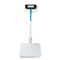 Instrumento Digital LCD 2026 para Medir Peso y Altura Corporal, Báscula de Altura y Peso para Clínica