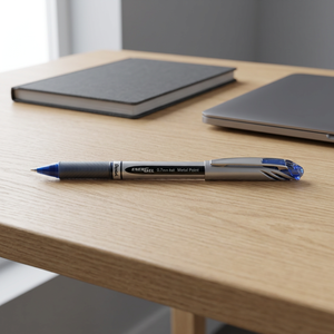 Pentel EnerGel Plus BL27 0,35mm Gel <b>Pens</b> Blue Color 0.35mm Line Width - Product Image 3