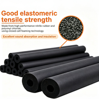 Tube d'isolation en mousse de caoutchouc élastomère pour systèmes de climatisation et de réfrigération à eau réfrigérée