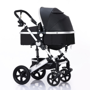 Fournisseur chinois de poussettes de luxe pour bébés, vente directe, poussette 3 en 1 avec siège surélevé - Product Image 1