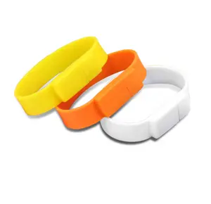 Oem Logo Polsband Pen Drive Aangepaste Armband Flash Memory Stick Promotionele Relatiegeschenk Opslag Usb Drive