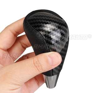Automatic <b>Gear</b> Shift <b>Knob</b> PU Leather Shifter Handle <b>Gear</b> Stick for Lexus IS GS LS RX ES for Toyota Tacoma Camry Venza - Product Image 4