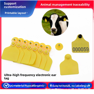 RFID điện tử gia súc Tai thẻ cho chăn nuôi thông minh tần số vô tuyến tai thẻ cho gia súc cừu bảo vệ an ninh - Product Image 4