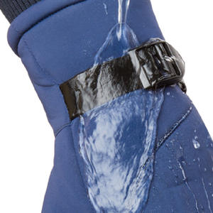 Sarung tangan Ski musim dingin penghangat sendiri sarung tangan olahraga dengan pegangan tangan untuk Snowboarding terbuat dari kulit poliester dan PU - Product Image 5