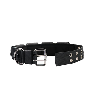 High End Heavy Duty Nylon Adjustable Quick Release Classic Simple <b>Pet</b> Dog Collar with Metal Buckle for Big Dogs Training - Product Image 3