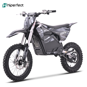 Hiperfect Nueva Motocicleta Eléctrica Todoterreno de 5000W 72V de Gran Potencia para Jóvenes y Adultos, Motocross, Pit Bike, 17/14 CE - Product Image 2