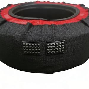 Chaussette de voiture personnalisable, nouvelle, Wanpu, 420g, polyester haute résistance, chaussette de <span class=keywords><strong>neige</strong></span> pour voiture, pour la fabrication - Product Image 4