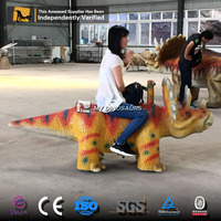 Mon dinosaure AR-006, attraction de parc d'attractions, dinosaure animatronique mignon de dessin animé pour enfants