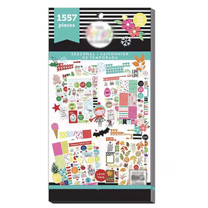 Autocollants pour planificateur d'impression couleur pour <span class=keywords><strong>scrapbooking</strong></span>, autocollants adhésifs personnalisés pour planificateur de journal, feuille d'autocollants pour planificateur - Product Image 1