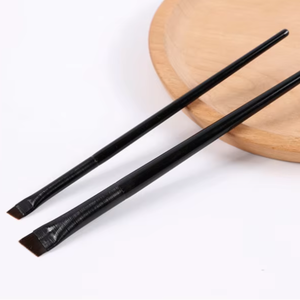 Ensemble d'<span class=keywords><strong>eyeliner</strong></span> <span class=keywords><strong>biseauté</strong></span> ultra-mince 2 pièces Collection de pinceaux de maquillage de précision - Product Image 1
