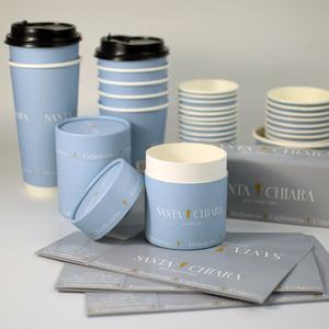 Emballage écologique pour thé en vrac, grains de café, cylindre <span class=keywords><strong>d</strong></span>'expédition en carton, logo personnalisé pour une livraison sécurisée de cadeaux, tube en papier - Product Image 2