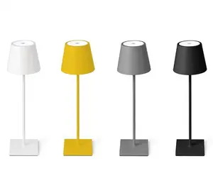 Lampe led rechargeable, étanche, variateur tactile, design européen original, pour restaurant, table de lecture, nouveauté