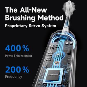 Brosse à dents électrique rechargeable 2026 à vibration oscillante 66000 mouvements/min, étanche IPX7, blanchiment doux des dents, usage domestique - Product Image 3