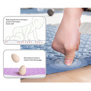 Revêtement de sol protecteur Grand tapis de gymnastique d'exercice en mousse Eva haute densité épaisse de couleur extra grise Tapis de puzzle Eva - Product Image 3