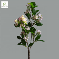 Bunga Murraya Paniculata Lilac Thyme Sutra Buatan Grosir untuk Dekorasi Rumah dan Pernikahan Warna Ungu Putih