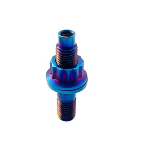 Tornillos de Aleación de Titanio Forjado M8 M10 de Primera Calidad en Oferta - Aptos para Automóviles, Tornillos TC4 para Montaje de Bridas de Escape - Product Image 1