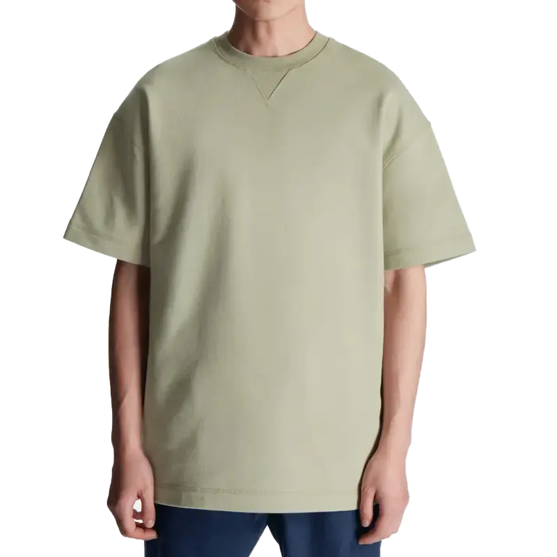 Custom Luxury Heavyweight T-shirt French Terry T Shirt Boxy fit 100% Cotton Oversize T-shirt Heavy Weight Men T Shirt