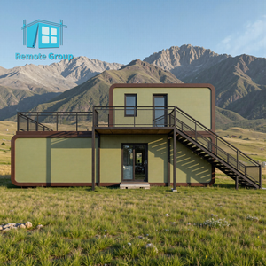 컴팩트하고 매력적인 소형 주택, 글램핑 및 뒷마당 휴양지용 2층 애플 캐빈 캡슐 하우스, 모던 홈 바 호텔용, 빠른 설치 - Product Image 5