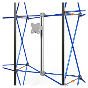 Kit <span class=keywords><strong>de</strong></span> Exhibición Multi-Pantalla Plegable, Montaje Rápido sin Herramientas, Fondo Plegable, Impresión <span class=keywords><strong>de</strong></span> Tela Personalizada OEM, Pared <span class=keywords><strong>de</strong></span> Exhibición - Product Image 6