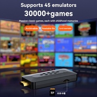 Stick de jeu TV 3D M33 de haute qualité, console de jeu TV, lecteur de jeu TV haute définition 4K, intégré avec plus de 30 000 jeux