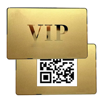 Smart Social Media Blank 13.56mhz uhf métal rfid cartes laser gravé étiquette métallique anti vip or rfid nfc carte de visite en métal