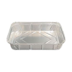 Olla de papel de aluminio desechable con tapas para pasteles y panes <span class=keywords><strong>caseros</strong></span> Concepto de fiambrera - Product Image 5