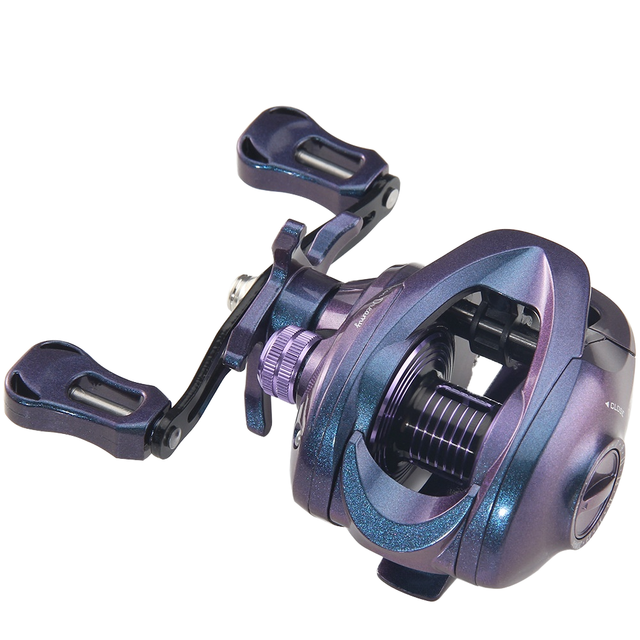 HAUT TON Fishing Tackle Luya Fly Fishing Reel Bait Casting Metal 6.3 1 Gear Ratio Ocean Beach Fishing High Speed ND