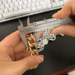 โซ่คาดเอวแฟชั่นหลายชั้น โลหะผสมสังกะสี สีทอง สีเงิน สไตล์ฮิปฮอป สำหรับงานปาร์ตี้ เครื่องประดับแบบพันรอบเอว - Product Image 4