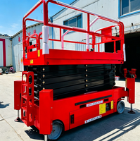 Equipo de Carga Vertical Fijo para Carga Pesada, Mesa de Transferencia de Materiales Industriales, Plataforma Elevadora de Tijera sobre Orugas