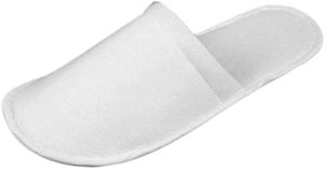 รองเท้าแตะโรงแรมและรองเท้าแตะในบ้านขายส่ง รองเท้าสปาผ้าเนื้อนุ่ม - Product Image 3