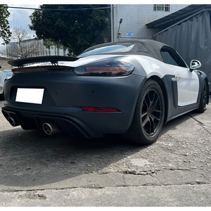 Kit Carrozzeria 2012-2016 per Aggiornamento a <span class=keywords><strong>718</strong></span> con Paraurti Anteriore, Fari, Paraurti Posteriore, Fanali Posteriori e Spoiler per Cayman Boxster 981 - Product Image 5