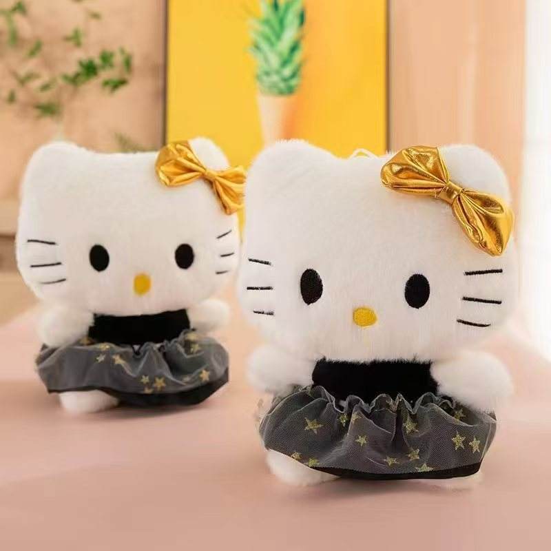 กระโปรงผ้ากอซสีดำ kt