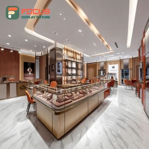 Vitrina Minimalista Personalizada para Exhibición de Joyería, Fabricada con Panel de Vidrio Templado, para Espacios de Boutique - Product Image 6