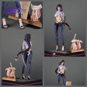 Genshined impact Raiden Shogun Fa Thunder รูปปั้น Inazuma เทคนิคอันศักดิ์สิทธิ์ฟ็อกซ์กล่องสะสม - Product Image 4