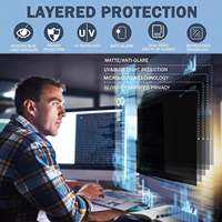 NANOBLIND Privacy Guard protège votre vie privée des autres qui pissent 24 pouces moniteur protecteur d'écran de confidentialité anti-rayures anti sp