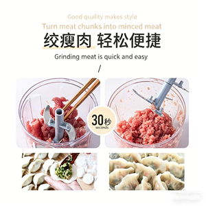 Picadora Manual <span class=keywords><strong>de</strong></span> Alimentos <span class=keywords><strong>de</strong></span> Acero Inoxidable para Cocina, Trituradora <span class=keywords><strong>de</strong></span> Ajo, Picadora <span class=keywords><strong>de</strong></span> Carne, Cortador <span class=keywords><strong>de</strong></span> <span class=keywords><strong>Cebolla</strong></span> y Vegetales <span class=keywords><strong>con</strong></span> Base <span class=keywords><strong>de</strong></span> Plástico - Product Image 4