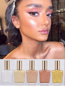 Aceite Corporal orgánico para el cuerpo, resaltador líquido con spray de color dorado, marca privada, novedad de 2020 - Product Image 6