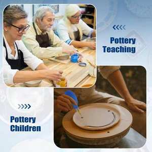 Outils et fournitures de poterie, applicateur de précision en céramique pour la poterie, glaçure de bouteille, ensemble d'outils en argile DIY - Product Image 3