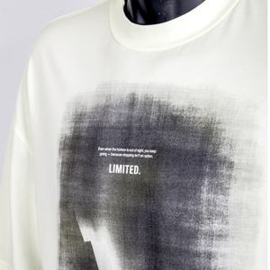 Camiseta de Cuello Redondo de Alta Calidad TOPSHOW, Camiseta de Algodón Pima de 180 g/m² con Serigrafía Personalizada para Hombre - Product Image 2