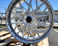   Jantes en alliage forgé sur mesure Blocco-Floater 15-24 pouces 5x112 pour Audi RS7 BMW G70 Série 7 Mercedes Classe S